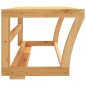 vidaXL Handtuchregal Wandmontage 60x25x20 cm Bambus vidaXL Handtuchregal Wandmontage 60x25x20 cm Bambus