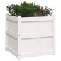 vidaXL Pflanzkübel 2 Stk. Weiß Massivholz Kiefer vidaXL Pflanzkübel 2 Stk. Weiß Massivholz Kiefer