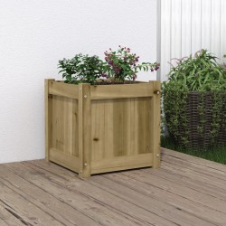 vidaXL Pflanzkübel 40x40x40 cm Kiefernholz Imprägniert