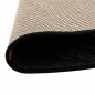 vidaXL Teppich Waschbar Schwarz und Golden Ø 120 cm Rutschfest vidaXL Teppich Waschbar Schwarz und Golden Ø 120 cm Rutschfest
