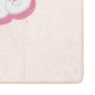 vidaXL Kinderteppich Rosa 160x230 cm Einhorn Waschbar Rutschfest vidaXL Kinderteppich Rosa 160x230 cm Einhorn Waschbar Rutschfest