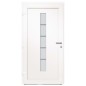 Haustür Aluminium und PVC Weiß 110x210 cm Haustür Aluminium und PVC Weiß 110x210 cm