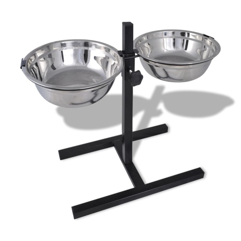 Futternapf Höhenverstellbar Napfständer, 2 x 1,6L Futternapf Höhenverstellbar Napfständer, 2 x 1,6L