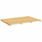 vidaXL Badematte Bambus 54x36 cm vidaXL Badematte Bambus 54x36 cm