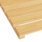 vidaXL Badematte Bambus 54x36 cm vidaXL Badematte Bambus 54x36 cm