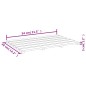 vidaXL Badematte Bambus 54x36 cm vidaXL Badematte Bambus 54x36 cm
