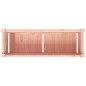 vidaXL Pflanzkübel 90x31x31 cm Massivholz Douglasie