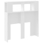 vidaXL LED-Kopfteil Weiß 100x18,5x103,5 cm Holzwerkstoff vidaXL LED-Kopfteil Weiß 100x18,5x103,5 cm Holzwerkstoff