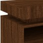 vidaXL Nachttische mit LED-Leuchten 2 Stk. Braun Eiche 40x39x48,5 cm vidaXL Nachttische mit LED-Leuchten 2 Stk. Braun Eiche 40x39x48,5 cm