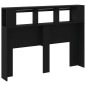 vidaXL LED-Kopfteil Schwarz 140x18,5x103,5 cm Holzwerkstoff vidaXL LED-Kopfteil Schwarz 140x18,5x103,5 cm Holzwerkstoff