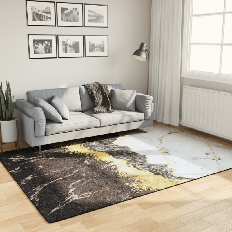 vidaXL Teppich Waschbar Mehrfarbig 160x230 cm Rutschfest vidaXL Teppich Waschbar Mehrfarbig 160x230 cm Rutschfest