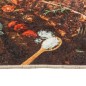 vidaXL Küchenteppich Mehrfarbig 60x180 cm Waschbar Rutschfest vidaXL Küchenteppich Mehrfarbig 60x180 cm Waschbar Rutschfest