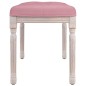 vidaXL Sitzbank Rosa 80x40x49 cm Samt vidaXL Sitzbank Rosa 80x40x49 cm Samt