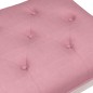 vidaXL Sitzbank Rosa 80x40x49 cm Samt vidaXL Sitzbank Rosa 80x40x49 cm Samt