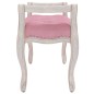 vidaXL Sitzbank Rosa 80x45x60 cm Samt vidaXL Sitzbank Rosa 80x45x60 cm Samt