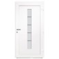 Haustür Aluminium und PVC Weiß 100x210 cm Haustür Aluminium und PVC Weiß 100x210 cm
