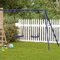 vidaXL Kinderschaukeln 2 Stk. Blau 265x156,5x155,5 cm Polypropylen vidaXL Kinderschaukeln 2 Stk. Blau 265x156,5x155,5 cm Polypropylen