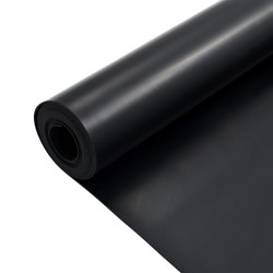 vidaXL Bodenmatte Rutschfest Gummi 1,2x5 m 2 mm Glatt