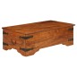 vidaXL Couchtisch Massivholz mit Honigfarbenem Finish 110x55x35 cm vidaXL Couchtisch Massivholz mit Honigfarbenem Finish 110x55x35 cm