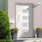 Haustür Aluminium und PVC Weiß 100x200 cm Haustür Aluminium und PVC Weiß 100x200 cm