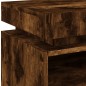 vidaXL Nachttische mit LED-Leuchten 2 Stk. Räuchereiche 40x39x48,5 cm vidaXL Nachttische mit LED-Leuchten 2 Stk. Räuchereiche 40x39x48,5 cm