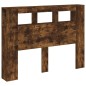 vidaXL LED-Kopfteil Räuchereiche 140x18,5x103,5 cm Holzwerkstoff vidaXL LED-Kopfteil Räuchereiche 140x18,5x103,5 cm Holzwerkstoff