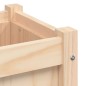 vidaXL Pflanzkübel 2 Stk. Massivholz Kiefer vidaXL Pflanzkübel 2 Stk. Massivholz Kiefer