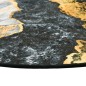 vidaXL Teppich Waschbar Mehrfarbig Ø 120 cm Rutschfest vidaXL Teppich Waschbar Mehrfarbig Ø 120 cm Rutschfest