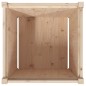 vidaXL Pflanzkübel 60x60x60 cm Massivholz Kiefer vidaXL Pflanzkübel 60x60x60 cm Massivholz Kiefer