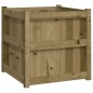 vidaXL Pflanzkübel 60x60x60 cm Kiefernholz Imprägniert vidaXL Pflanzkübel 60x60x60 cm Kiefernholz Imprägniert