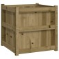 vidaXL Pflanzkübel 60x60x60 cm Kiefernholz Imprägniert vidaXL Pflanzkübel 60x60x60 cm Kiefernholz Imprägniert