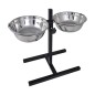 Futternapf Höhenverstellbar Napfständer, 2 x 2,6L Futternapf Höhenverstellbar Napfständer, 2 x 2,6L