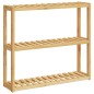 vidaXL Badregal mit 3 Ablagen Wandmontage 60x15x54 cm Bambus vidaXL Badregal mit 3 Ablagen Wandmontage 60x15x54 cm Bambus