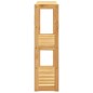vidaXL Badregal mit 3 Ablagen Wandmontage 60x15x54 cm Bambus vidaXL Badregal mit 3 Ablagen Wandmontage 60x15x54 cm Bambus