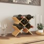vidaXL Weinregal für 5 Flaschen 41x15x25 cm Bambus vidaXL Weinregal für 5 Flaschen 41x15x25 cm Bambus