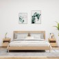 vidaXL Nachttische mit LED-Leuchten 2 Stk. Sonoma Eiche 40x39x48,5 cm vidaXL Nachttische mit LED-Leuchten 2 Stk. Sonoma Eiche 40x39x48,5 cm
