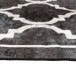 vidaXL Teppich Waschbar Schwarz und Weiß 190x300 cm Rutschfest vidaXL Teppich Waschbar Schwarz und Weiß 190x300 cm Rutschfest