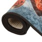 vidaXL Küchenteppich Mehrfarbig 60x180 cm Waschbar Rutschfest vidaXL Küchenteppich Mehrfarbig 60x180 cm Waschbar Rutschfest