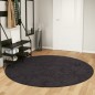 vidaXL Teppich Waschbar Anthrazit Ø 200 cm Rutschfest vidaXL Teppich Waschbar Anthrazit Ø 200 cm Rutschfest