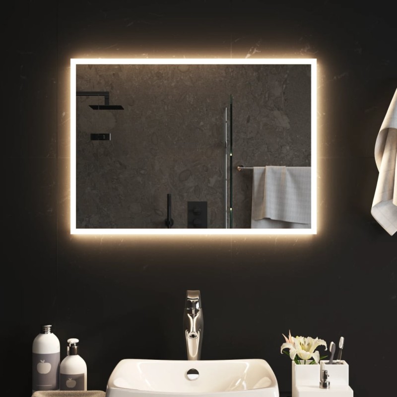 vidaXL LED-Badspiegel 50x70 cm vidaXL LED-Badspiegel 50x70 cm