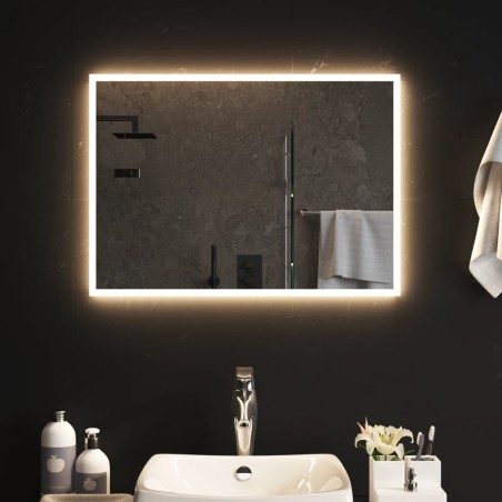 vidaXL LED-Badspiegel 50x70 cm