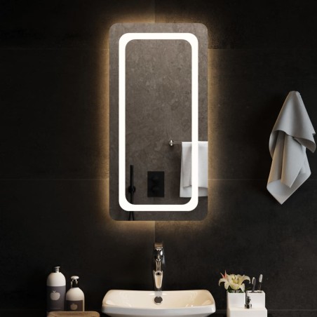 vidaXL LED-Badspiegel 40x80 cm