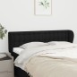 vidaXL Kopfteil mit Ohren Schwarz 147x23x78/88 cm Stoff vidaXL Kopfteil mit Ohren Schwarz 147x23x78/88 cm Stoff