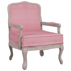 vidaXL Sessel Rosa 64x64x90 cm Samt