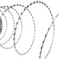 vidaXL Stacheldraht 2 Stk. Concertina-Draht Verzinkter Stahl 100 m vidaXL Stacheldraht 2 Stk. Concertina-Draht Verzinkter Stahl 100 m