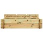 vidaXL Hochbeet 90 x 90 x 20 cm Imprägniertes Holz vidaXL Hochbeet 90 x 90 x 20 cm Imprägniertes Holz