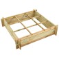 vidaXL Hochbeet 90 x 90 x 20 cm Imprägniertes Holz vidaXL Hochbeet 90 x 90 x 20 cm Imprägniertes Holz