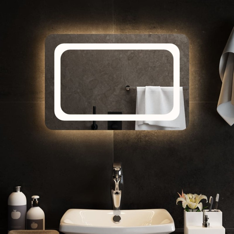 vidaXL LED-Badspiegel 60x40 cm vidaXL LED-Badspiegel 60x40 cm