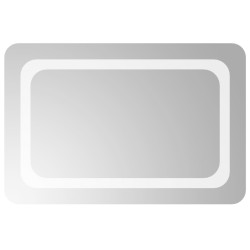 vidaXL LED-Badspiegel 60x40 cm