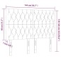 vidaXL Kopfteile 4 Stk. Hellgrau 72x7x78/88 cm Stoff vidaXL Kopfteile 4 Stk. Hellgrau 72x7x78/88 cm Stoff